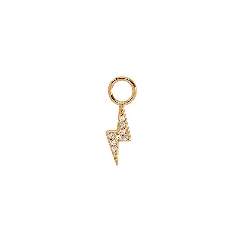 Lightning Charm Stud